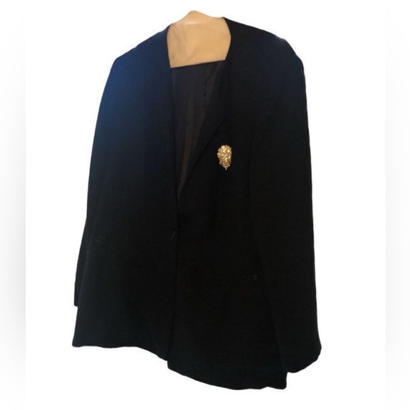 Night Studio Formal Black Jacket Size 20 - Picture 6 of 6